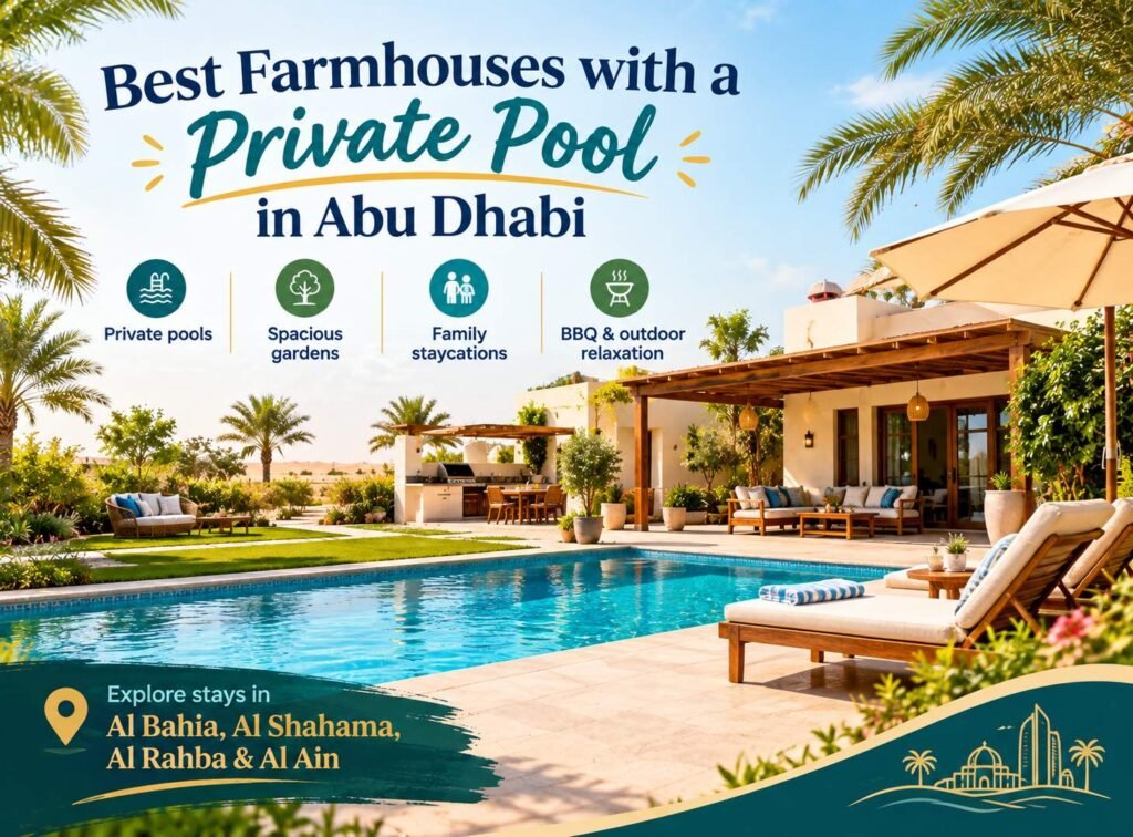 Best Farmhouses with a Private Pool in Abu Dhabi