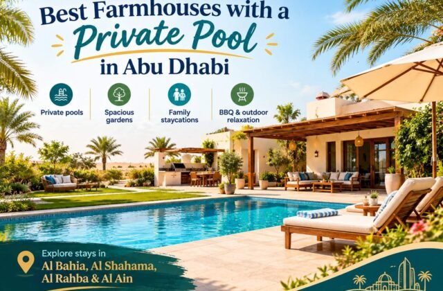 Best Farmhouses with a Private Pool in Abu Dhabi